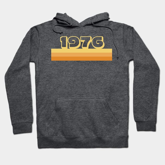 1976 classic vintage design Hoodie by wobblyfrogs